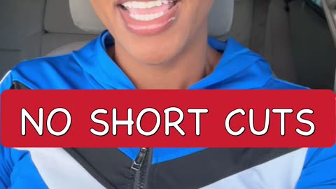 NO SHORT CUTS (1 Minute Pep Talk)