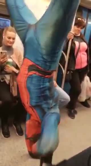 funny video with spider-man