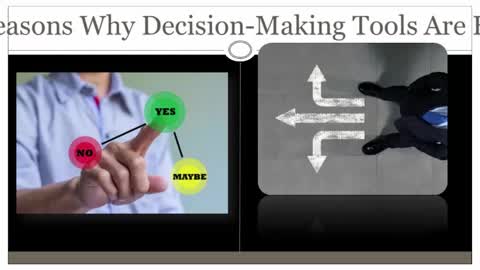 Why Decision-Making Tools Can Be Beneficial