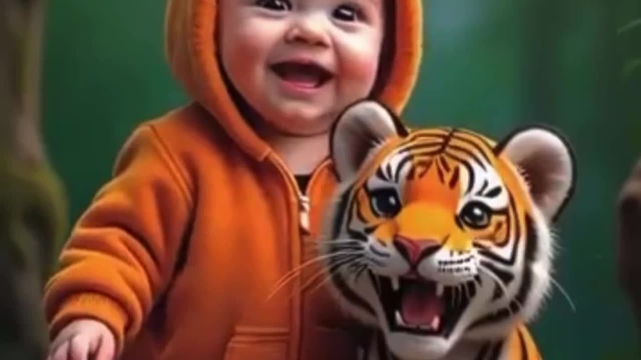 cute and funny kids and pets video