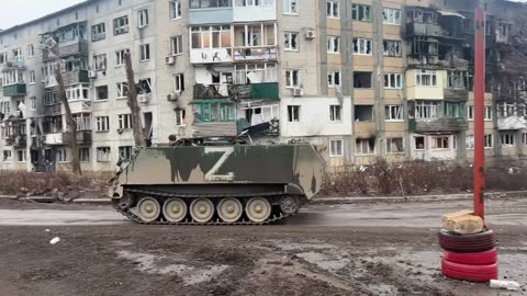 Vehículo estadounidense M113 ahora está en servicio con PMC Wagner en Bajmut