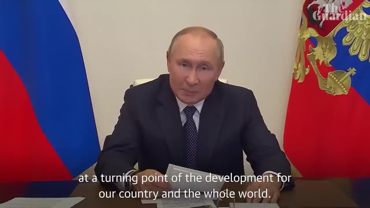 Putin appears to admit Russian losses in Ukraine