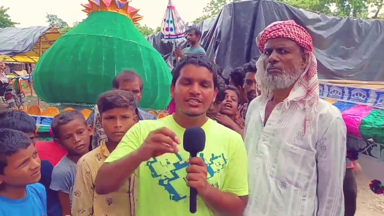 एक हिंदू ने बनाया ताजिया 15 लाख रुपए का खर्च से