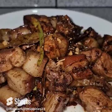 Pork Adobo, often hailed as the unofficial national dish of the Philippines.