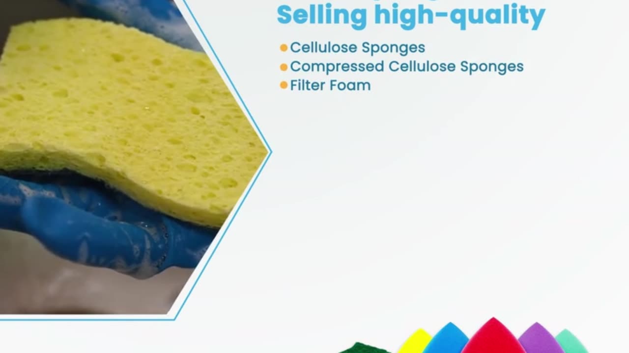 A B2B Sponge Seller Selling High-quality