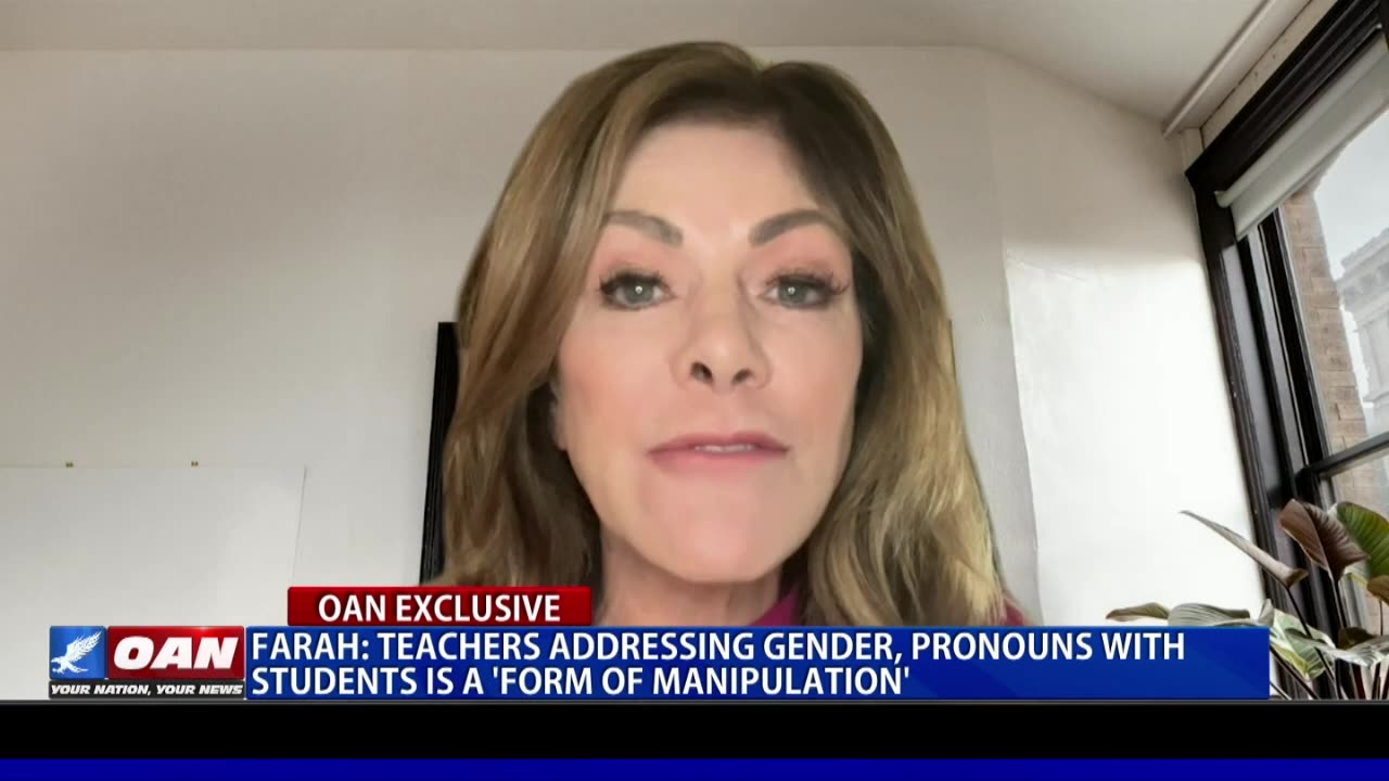 Farah: teachers addressing gender, pronouns with students is a 'form of manipulation'