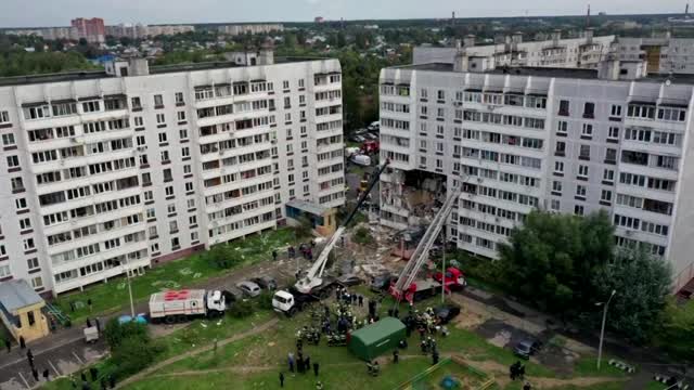 Fatal gas blast strikes Russian apartment block