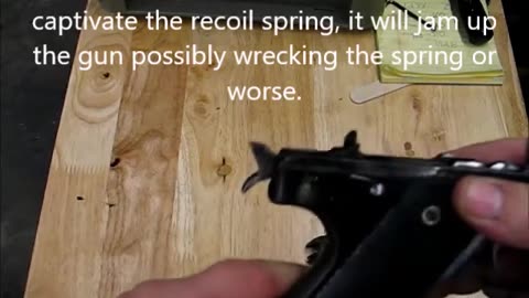 High Standard Disassembly