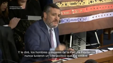 Senator Cruz Grills Secretary of DHS Mayorkas Over Border Crisis (With Spanish Subtitles)