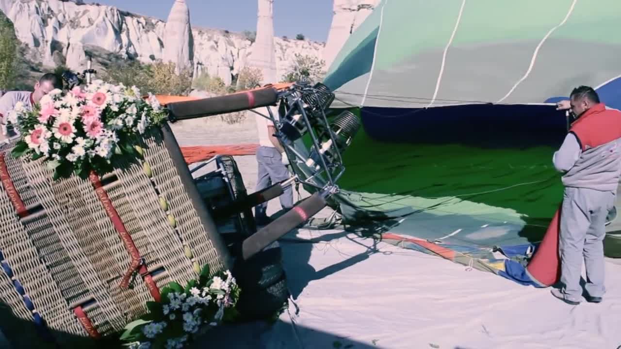 Wedding Invitation Cappadocia, Turkey - Hot Air Balloons