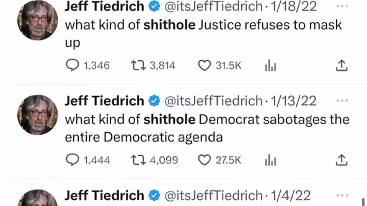 Jeff Tiedrich is a Liberal Paid Activist on Twitter