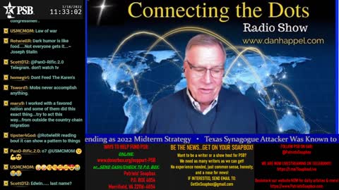 2022-01-18 11:00 EST - Connecting the Dots: with Dan Happel