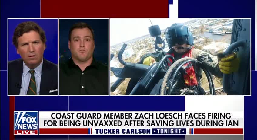 Coast Guard Hero Who Saved Lives During Hurricane Ian Fired Over Vax Mandate