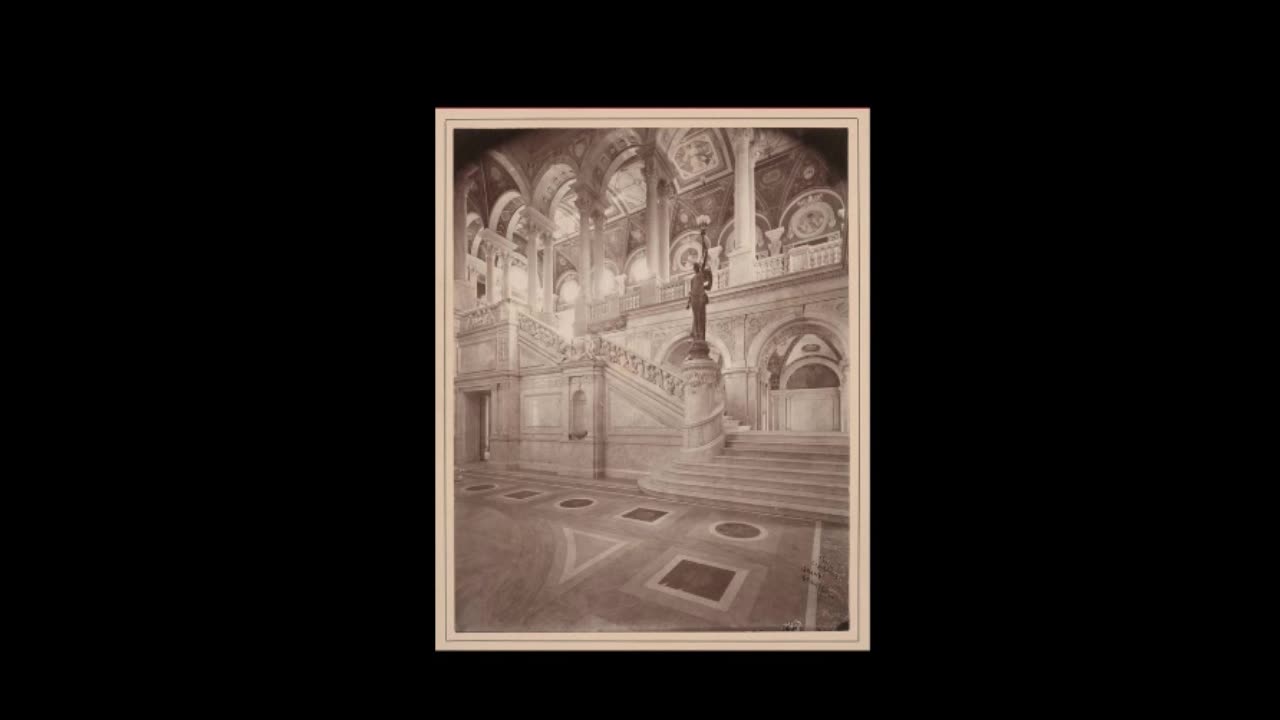 The library of Congress in Washington, DC