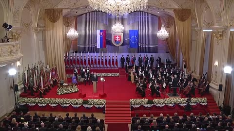 inaugurace slovenského prezidenta