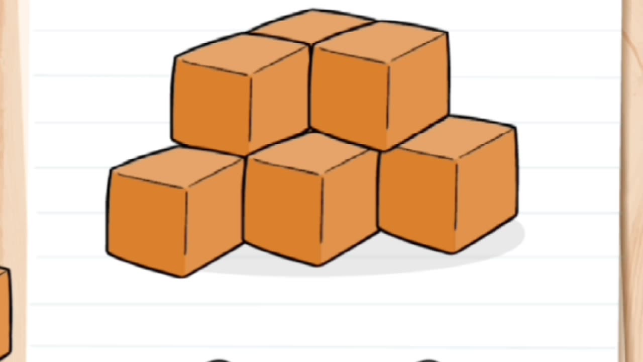 How many cubes are there ? brain test 78!