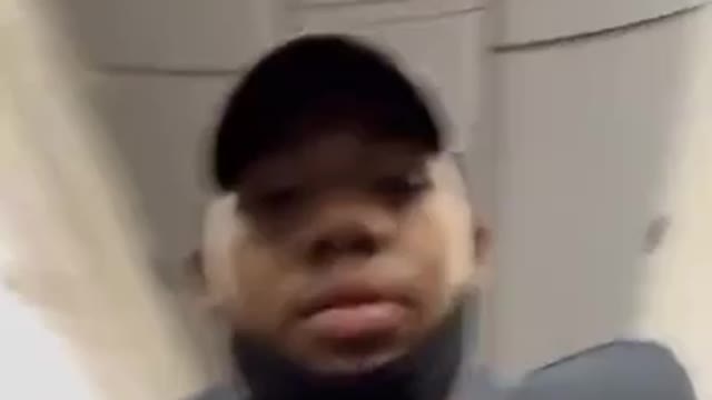 Dude getting harrassed by airline employee