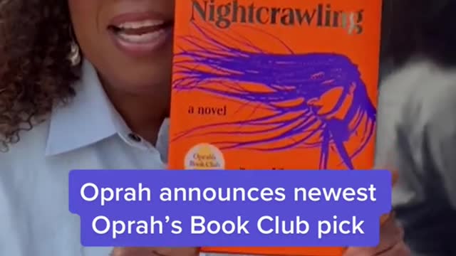 Oprah announces newestOprah's Book Club pick。