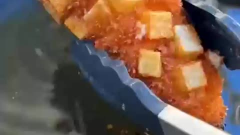 Korean French fried corn dogs!