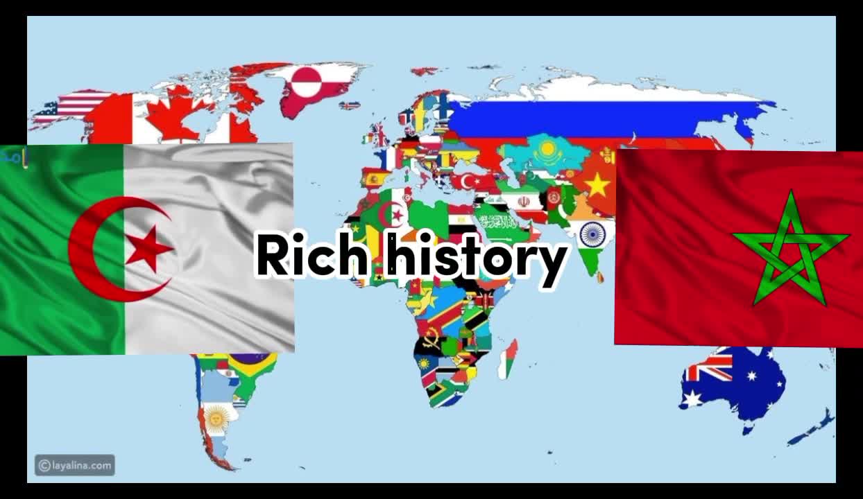 Algeria vs Algeria vs marocco part 2 - comparationmarocco part 2 - comparation