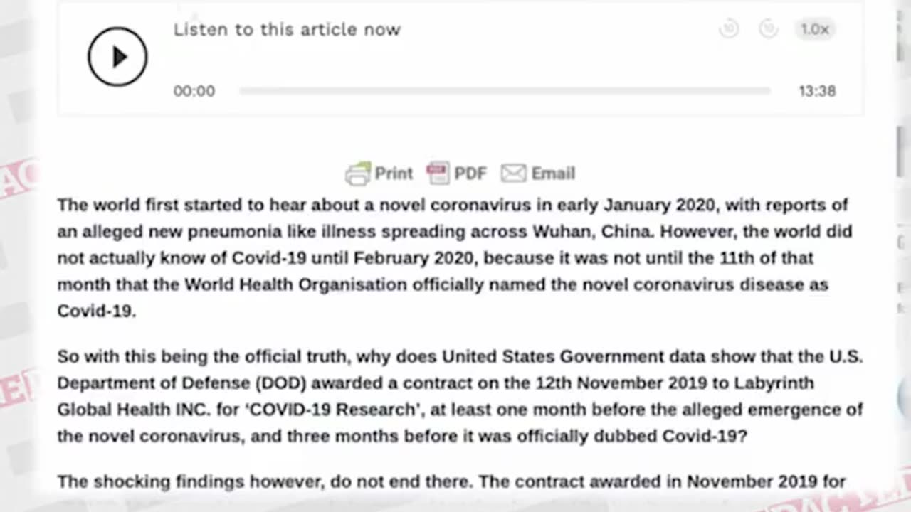 🔥Covid-19 startede I Ukraine🔥