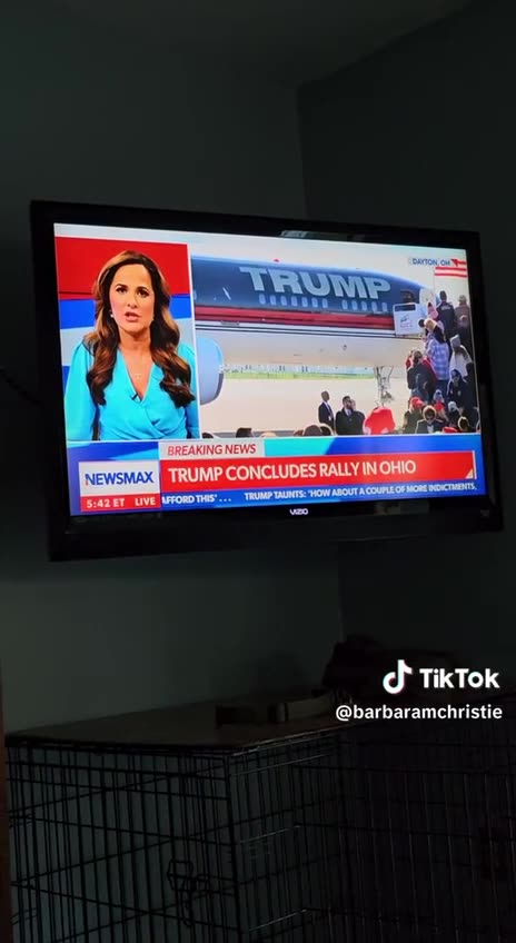 Newsmax put out a disclaimer after the rally