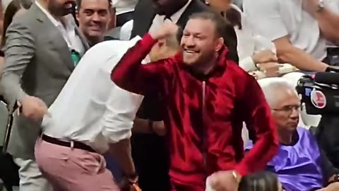 Things went wrong when Conor McGregor showed up to the Miami Heat game!