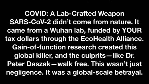 BREAKING- COVID COVER-UP EXPOSED! US House Report Confirms- COVID Was Lab-Made, 1.2 Million Dead.