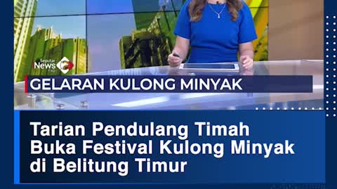 Tin Tray Dance Opens Oil Kulong Festival in East Belitung