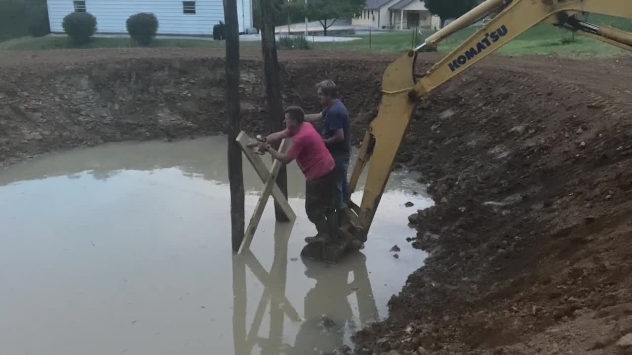 From Unusable Mess to Beautiful Pond