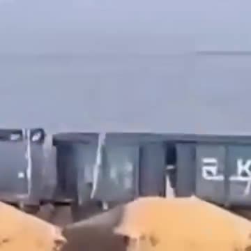 Polish farmers opened eight wagons and poured out Ukrainian (poisoned) 🌽 corn