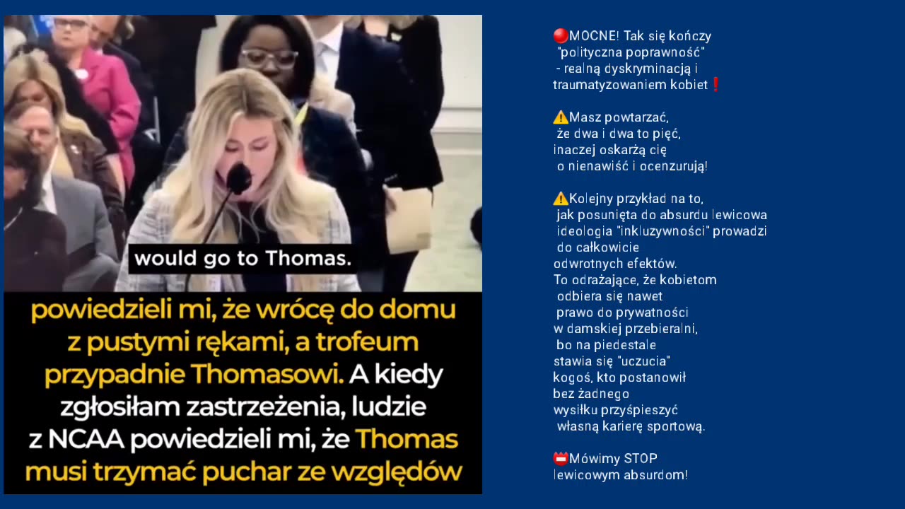 Tak się kończy lewicowo-ideologiczna poprawność