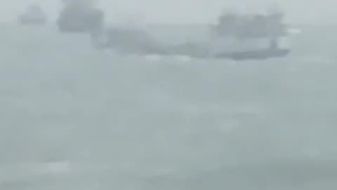 Multiple Russian Oil Tankers Caught in Storm Are Ripped Apart(Kerch Strait)