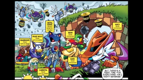 Newbie's Perspective Sonic Comic Reboot Issue 284 Review