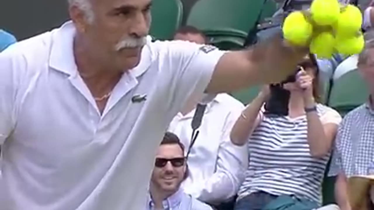 the mansour bahrami trick serve