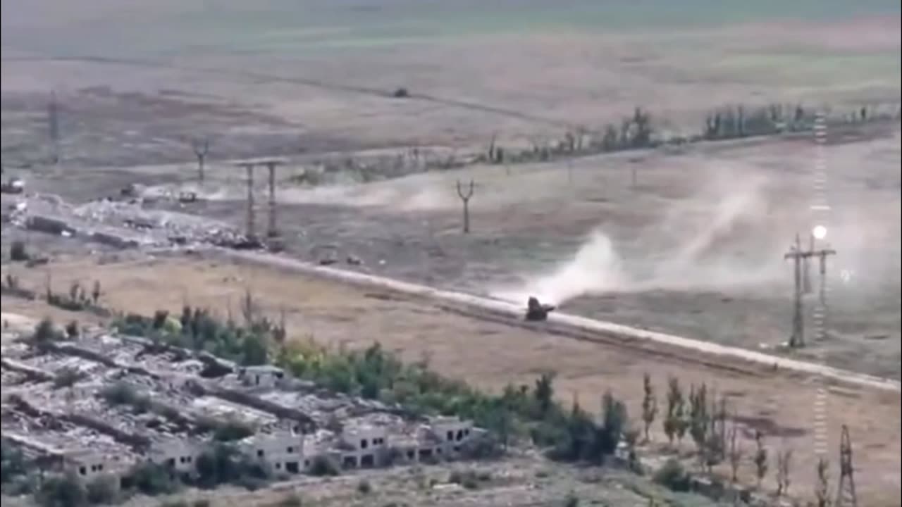 Russian Defense Ministry publishes footage of destruction of Ukrainian military convoy