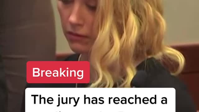 The jury has reached a verdict on the Depp vs Heard defamation trial