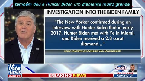 Hannity: são 'alegações Bombásticas' contra a família Biden