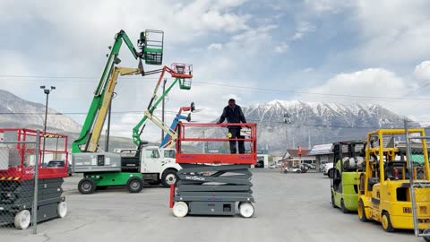 Scissor Lift 2014 Skyjack SJIII-3226 26' Platform Electric Aerial Lift Scissorlift