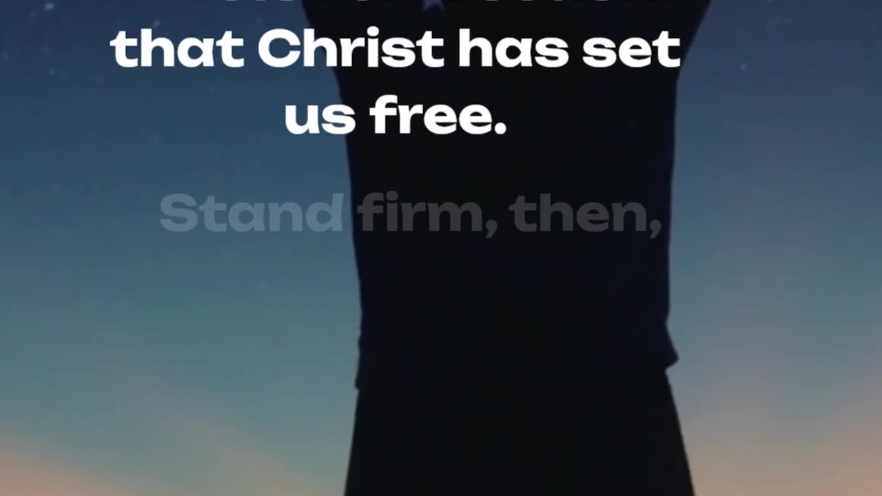 Galatians 5:1