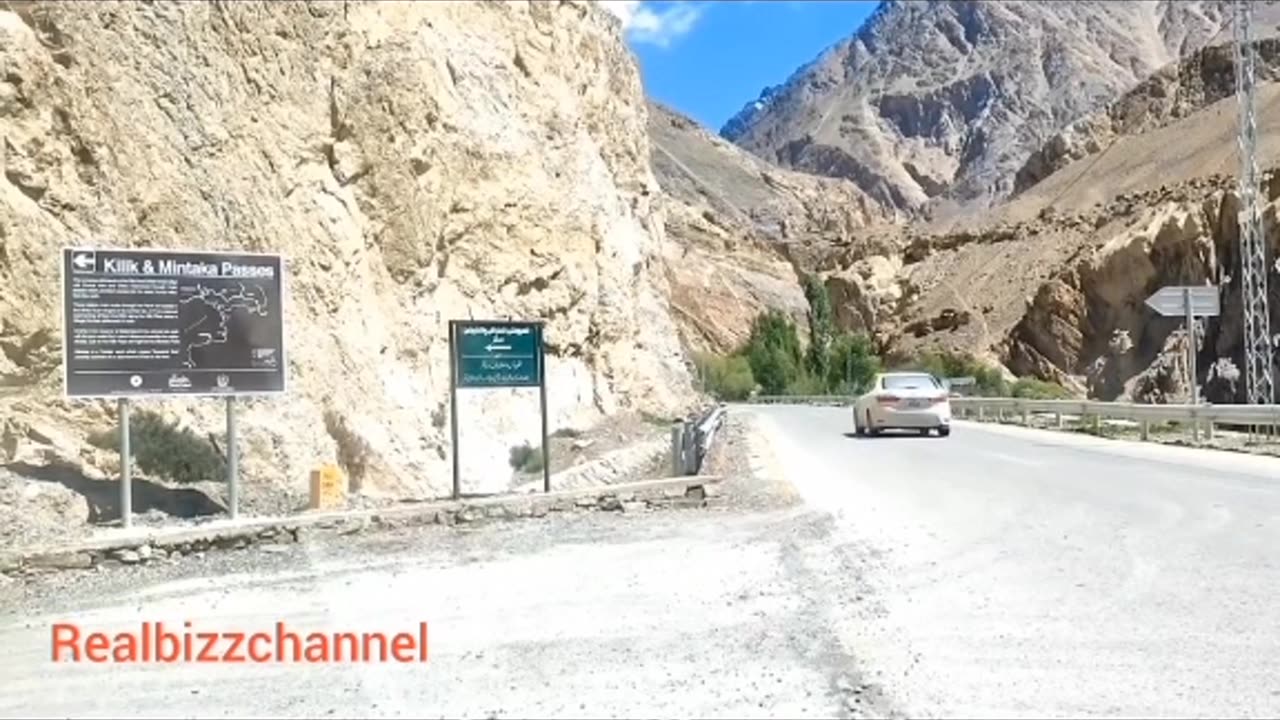 Last village of Pakistan sust border road