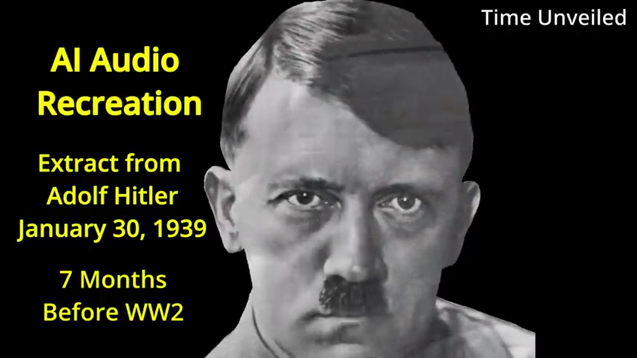 Adolf Hitler [7 months before WW2] IN ENGLISH