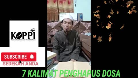 MENGHAPUS DOSA DENGAN TUJUH KALIMAT