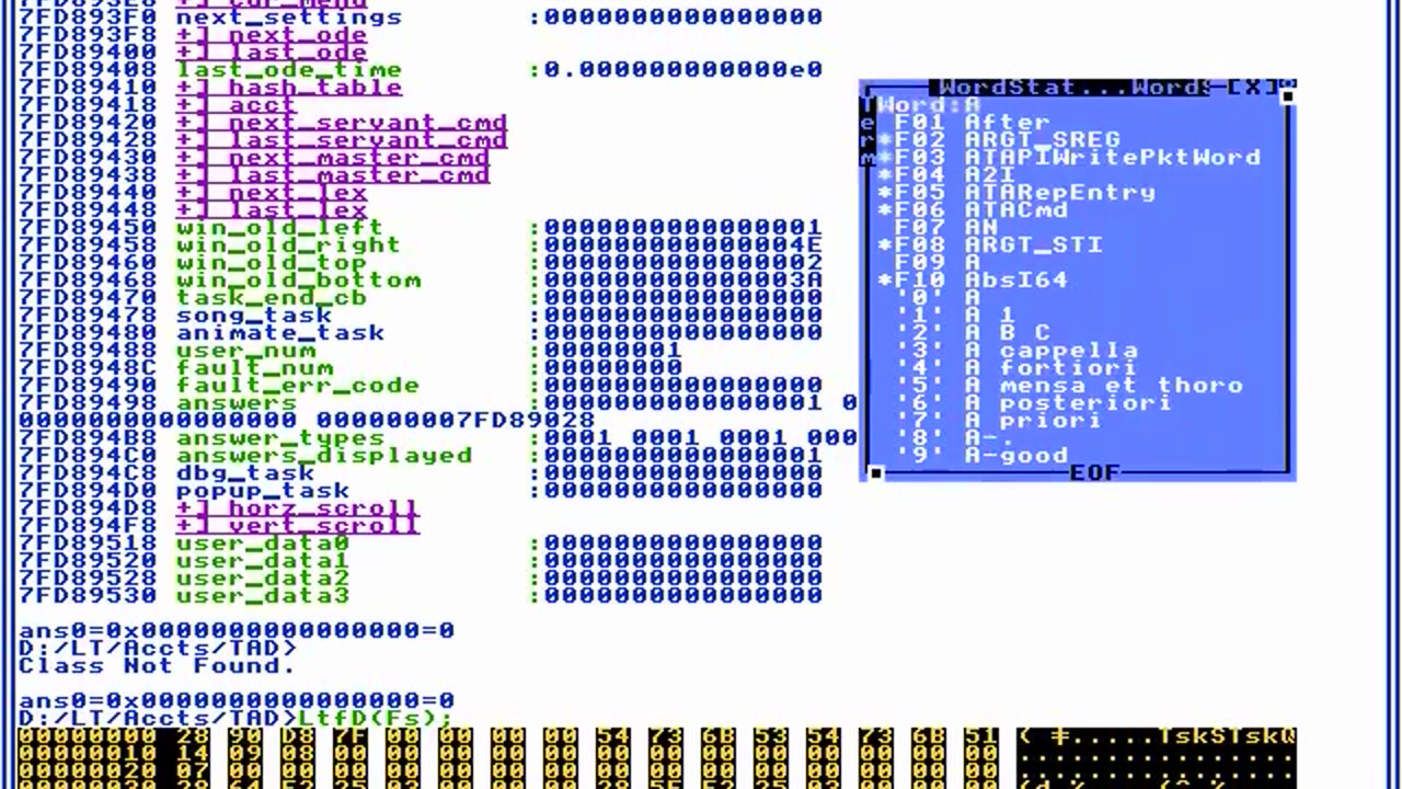 LoseThos Operating System Demo V6.18 Part 2