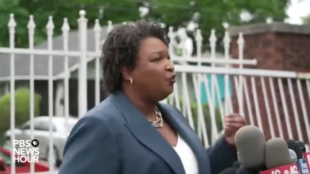 Democrat Stacey Abrams Attempts To Make A Correlation and Fails