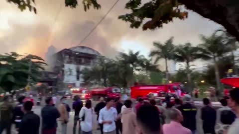 Deadly fire engulfs Cambodia casino bordering Thailand