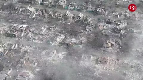 Ukraine shows drone video of Bakhmut in ruins, says situation stabilises