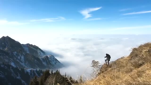 sea of clouds