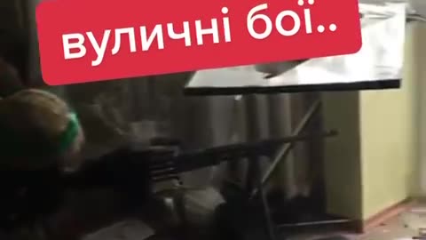 Ukrainians in a House in Bakhmut