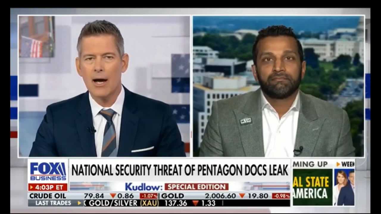 Kash Patel and Sean Duffy 04/10/2023